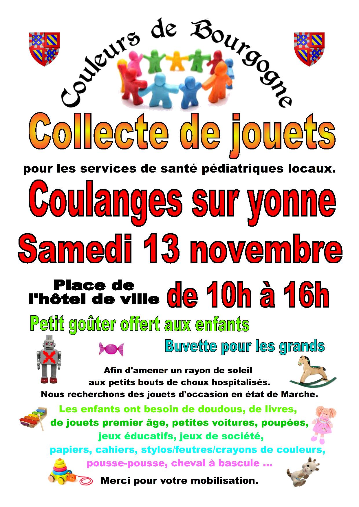 affiche collecte jouets